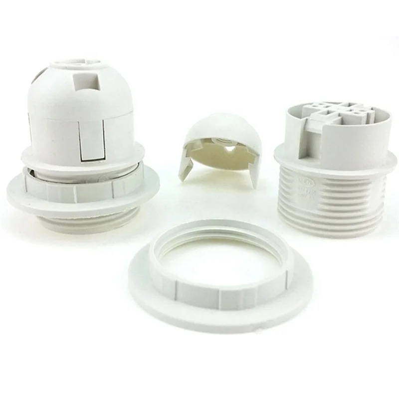 E14 E27 Lamp Bulb Holder Edison Screw Socket Pendant Ceiling Light Lampholder