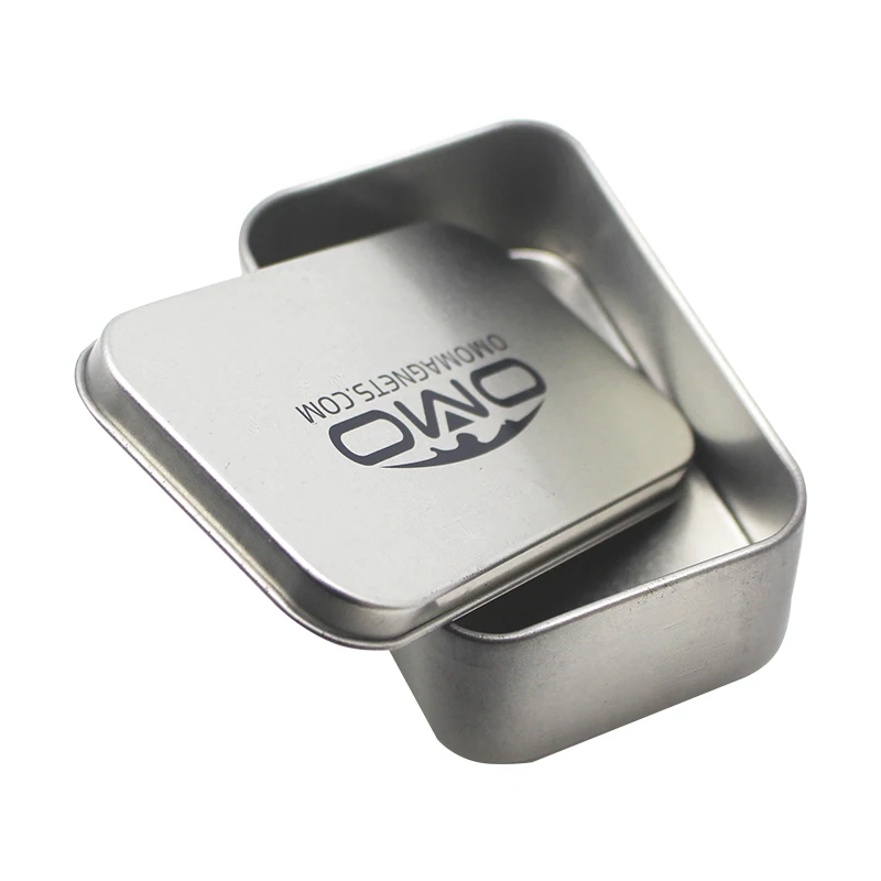 rectangle Collection Container Tin Boxes for Travel Gift Wedding Favor candy Can Tea Metal Packaging Box