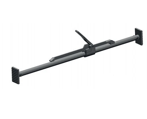 Adjustable heavy duty rapid ratchet aluminum cargo bar load rod  for Pickups, Vans and Trucks