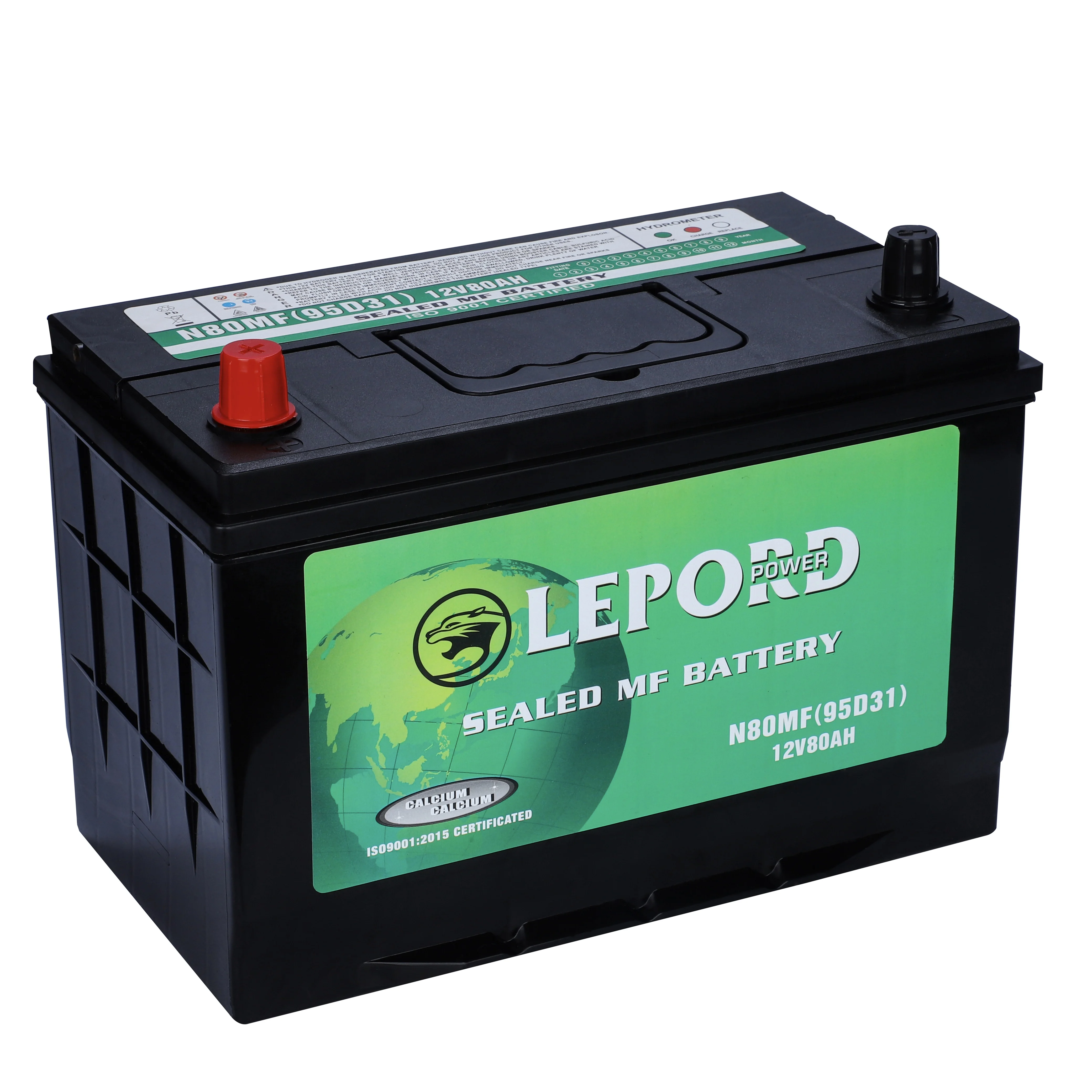Wholesale Maintenance Free battery 70AH 75AH   95D31 NX120-7 N70Z 12V  lead acid car battery