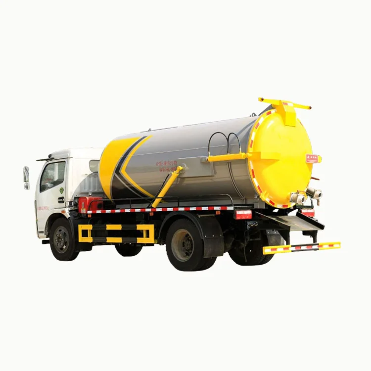 Dongfeng 7000liters Sewage Suction Tanker Trucks for sale in Dubai