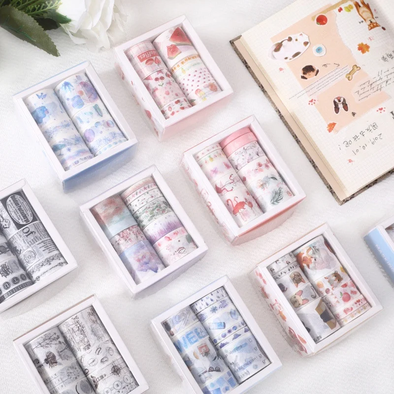 Hot Sale Low MOQ DIY Floral Custom Printing Correction Masking Tape Buy Washi Tapes Set Manufacturer In Japan