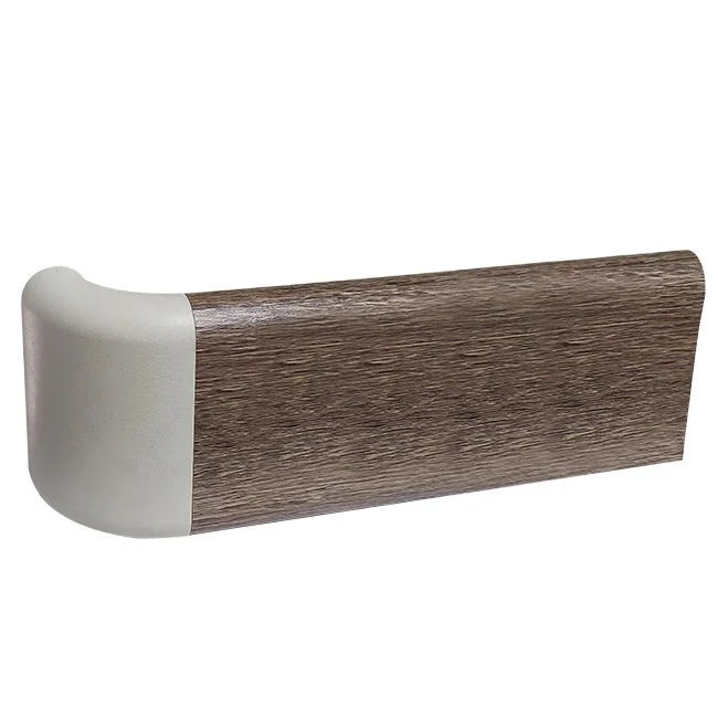 Wall Mounted Hand RailStaircase Handrail Design wood color hospital Interior Stairs Handrail Kit