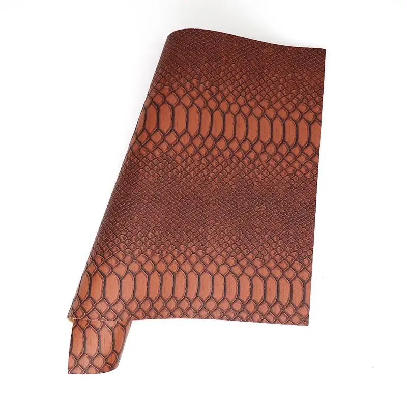 
Crocodile Pattern Artificial self-adhesive Leather 30*50CM Repair Patch For Restaurant Furniture Repair Adhesive Leather 