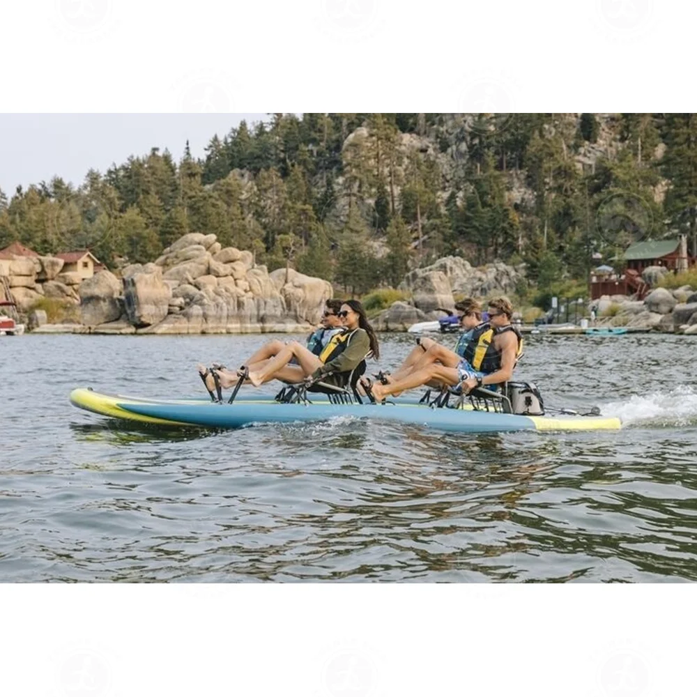 Easy Sets up Family Fun Perfect for Lakes and Rivers Innovative Inflatable Pedal Kayaks