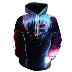 Custom Logo 3D Printed Hoodie Anime Oversize Pullover Washed Polyester Men Male Streetwear Sublimation Sweatshirt Hoodies