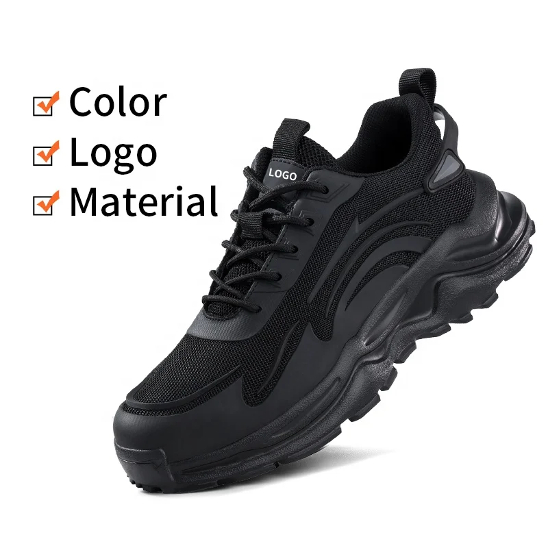 LAnoudun Safety sports shoes European standard steel toe anti-smash and anti-puncture lightweight comfortable safety shoes