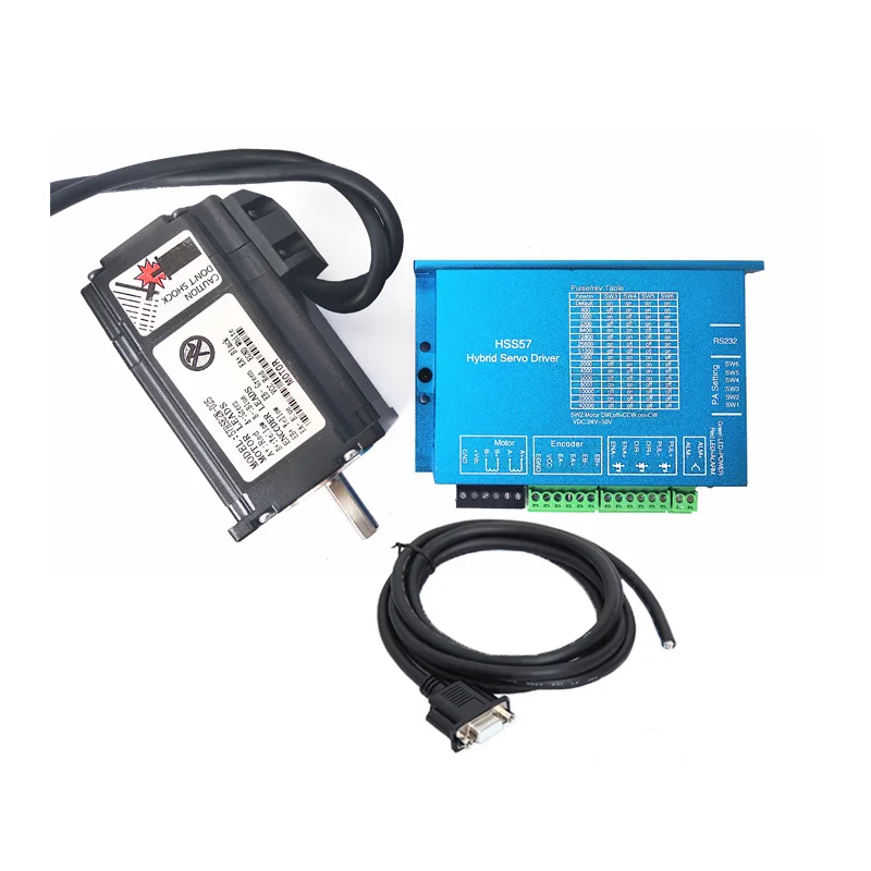  Lunyee 2 фаза замкнутый контур 86 NEMA34 8Nm шаговый двигатель nema 34 серводвигатель мотор комплект с