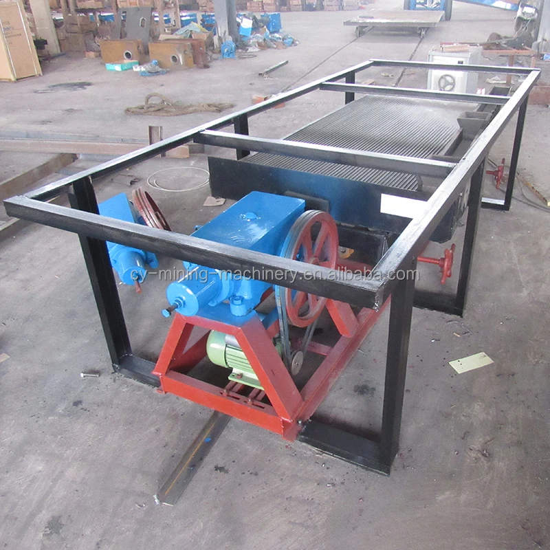 LY2100 Wet Gravity Separation Shaker Table Glass Fiber Reinforced Plastic Tungsten Tin Lead Aluminum Gold Shaking Table