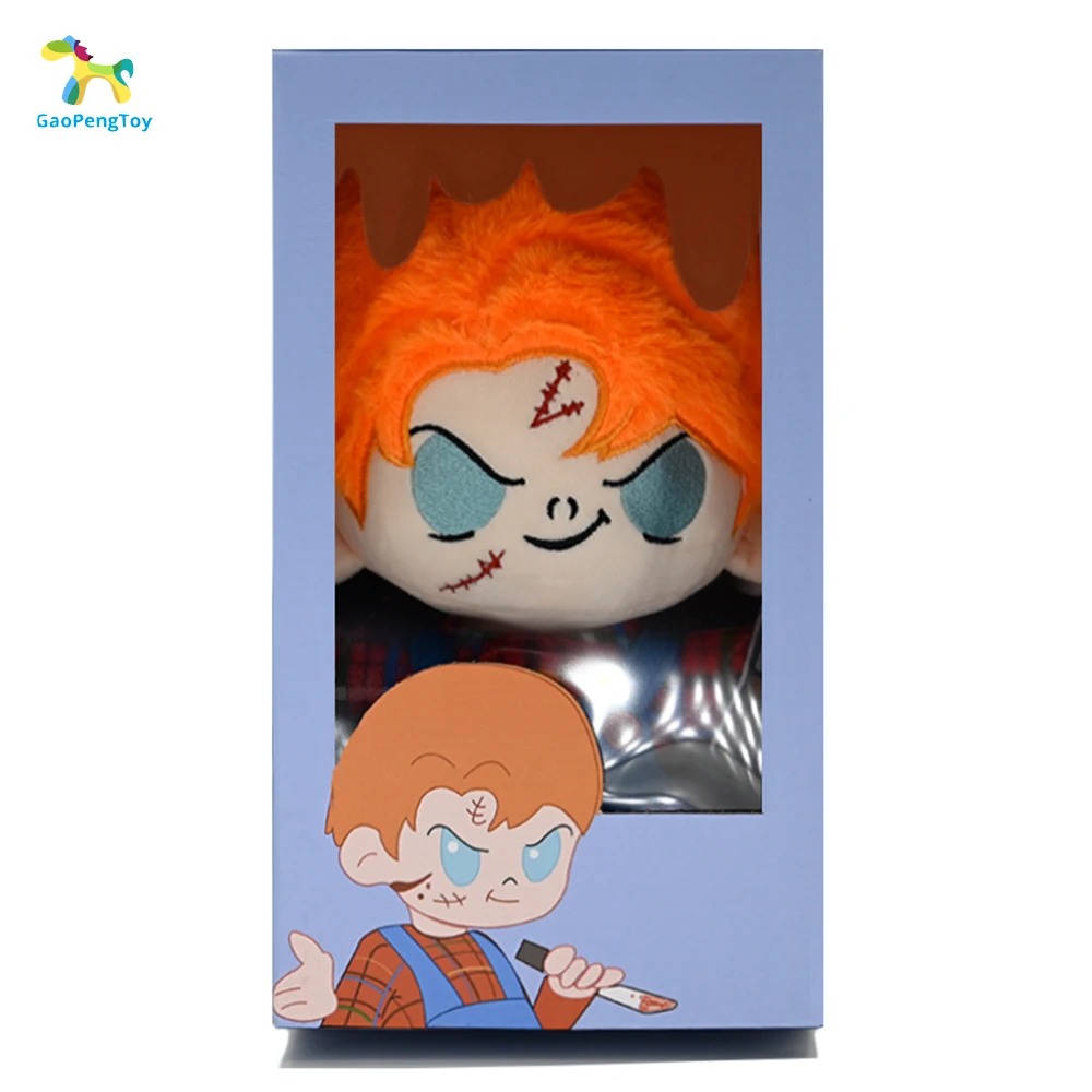 Low MOQ custom design stuff plush doll with box stuffed animal plushie custom manufacturers anime plush custom