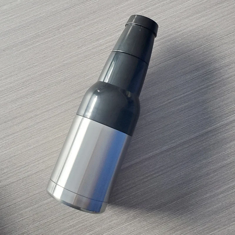 3 in 1 Can and Beer Bottle Double Wall Stainless Steel Insulated wine Can Cooler with Beer Opener 12oz Black