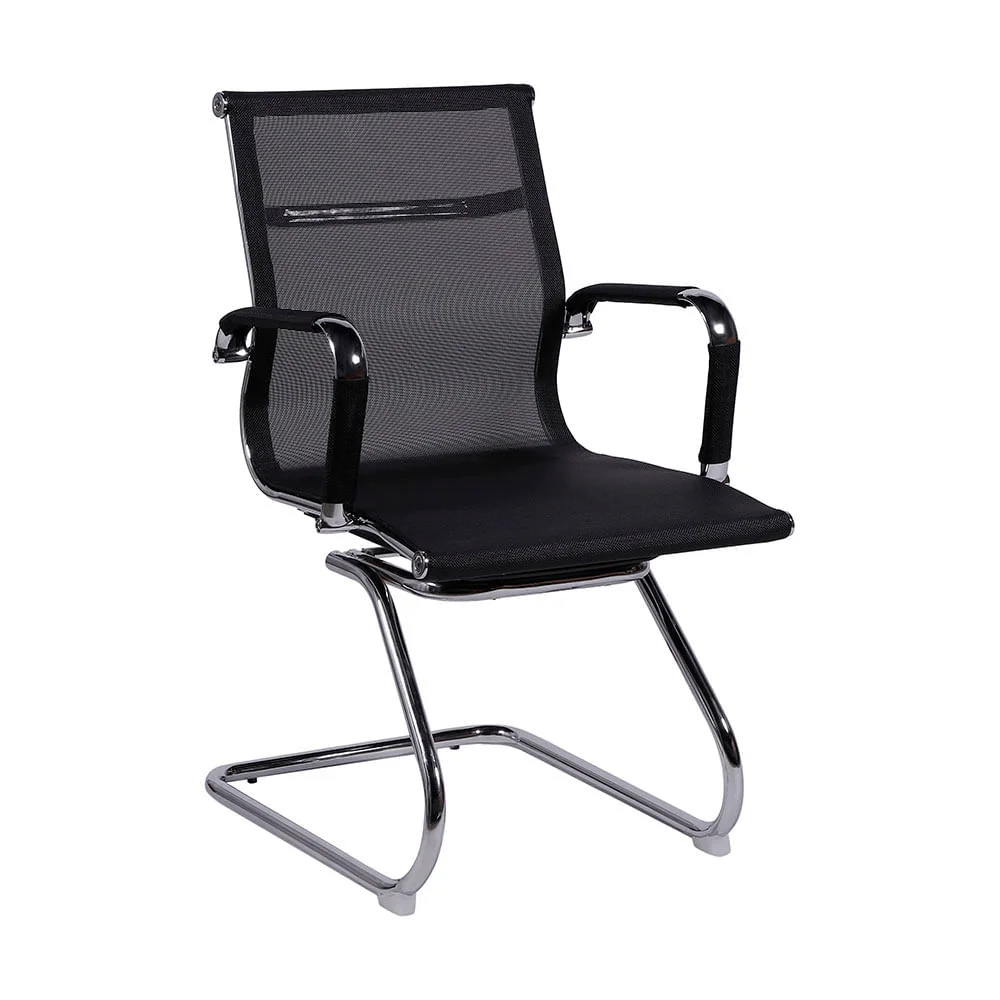 wholesale office chair screen cloth metal leg dining chair