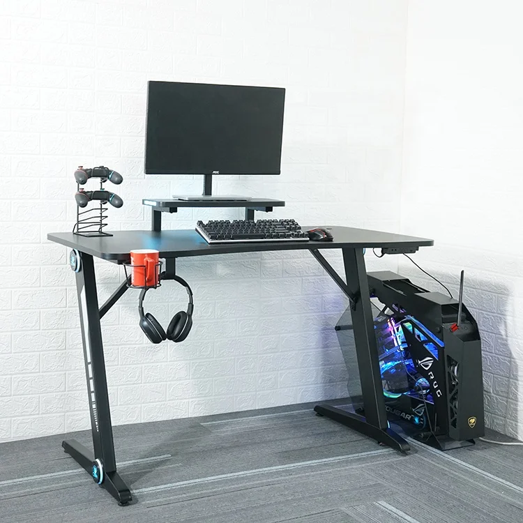 Прямая продажа с фабрики компьютерный игровой стол Pc Gamer настольная лампа