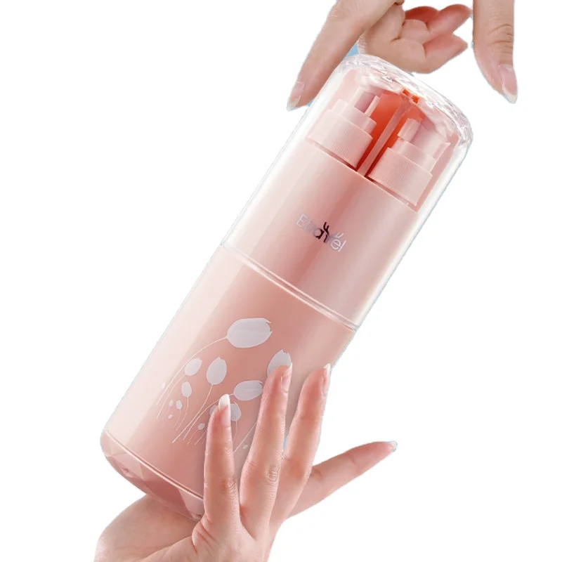 Bathroom Accessories Plastic Toothbrush Holder Set Shower Organizer Toothbrush Travel Organizer Toiletries Travel Set with Cup