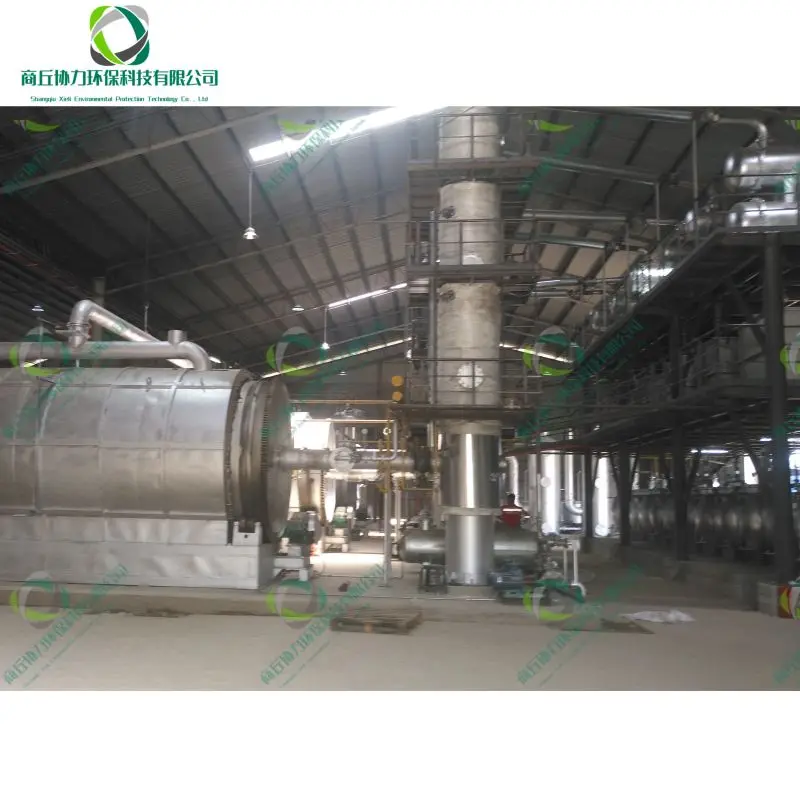 Desulfurization Diesel Making Petrol From Plastic Waste Motor Oil Distillation