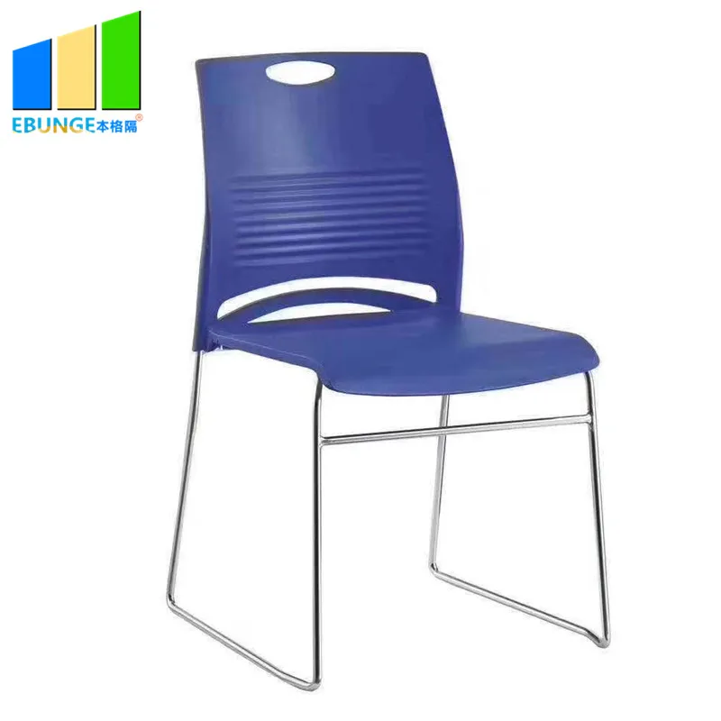 Office Visitor Chair Training Chairs Plastic Office Furniture Polypropylene PP Plastic Stackable Office Chair