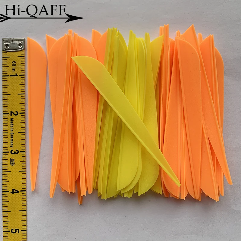 Factory Outlet Archery Arrow DIY Fletching 4Inch Parabolic Archery Carbon Arrow Feather Fletching Plastic Vanes