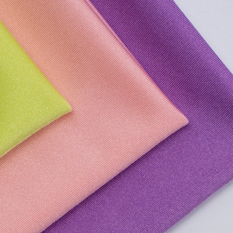 82% нейлон 18% спандекс Полиамид двухсторонняя голой эластан ткань 4-слойная трикотажная ткань Джерси для спортивной одежды Купальники