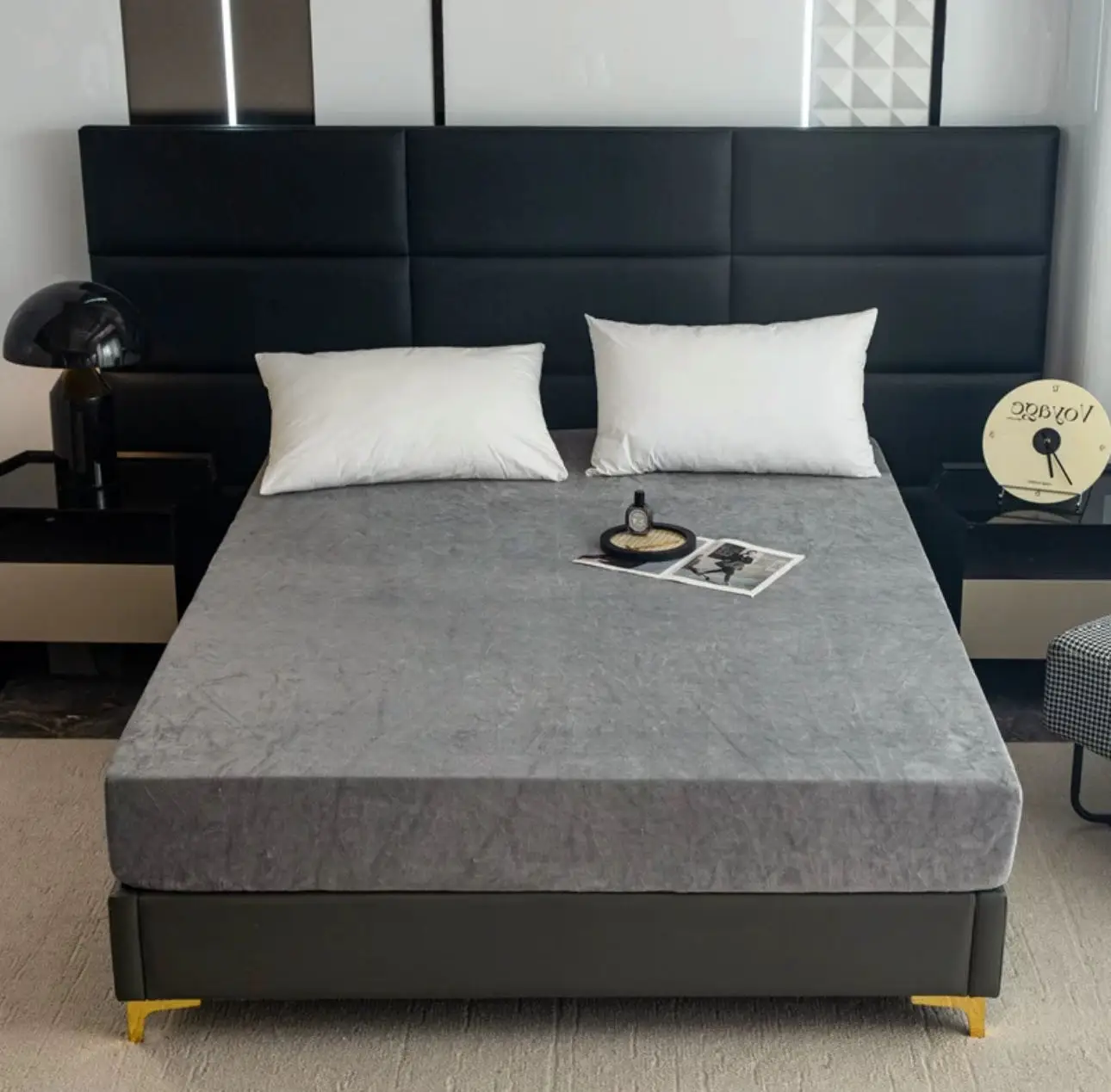 Bed Cover Polyester Quilted Waterproof Mattress Protector Mattress Cover