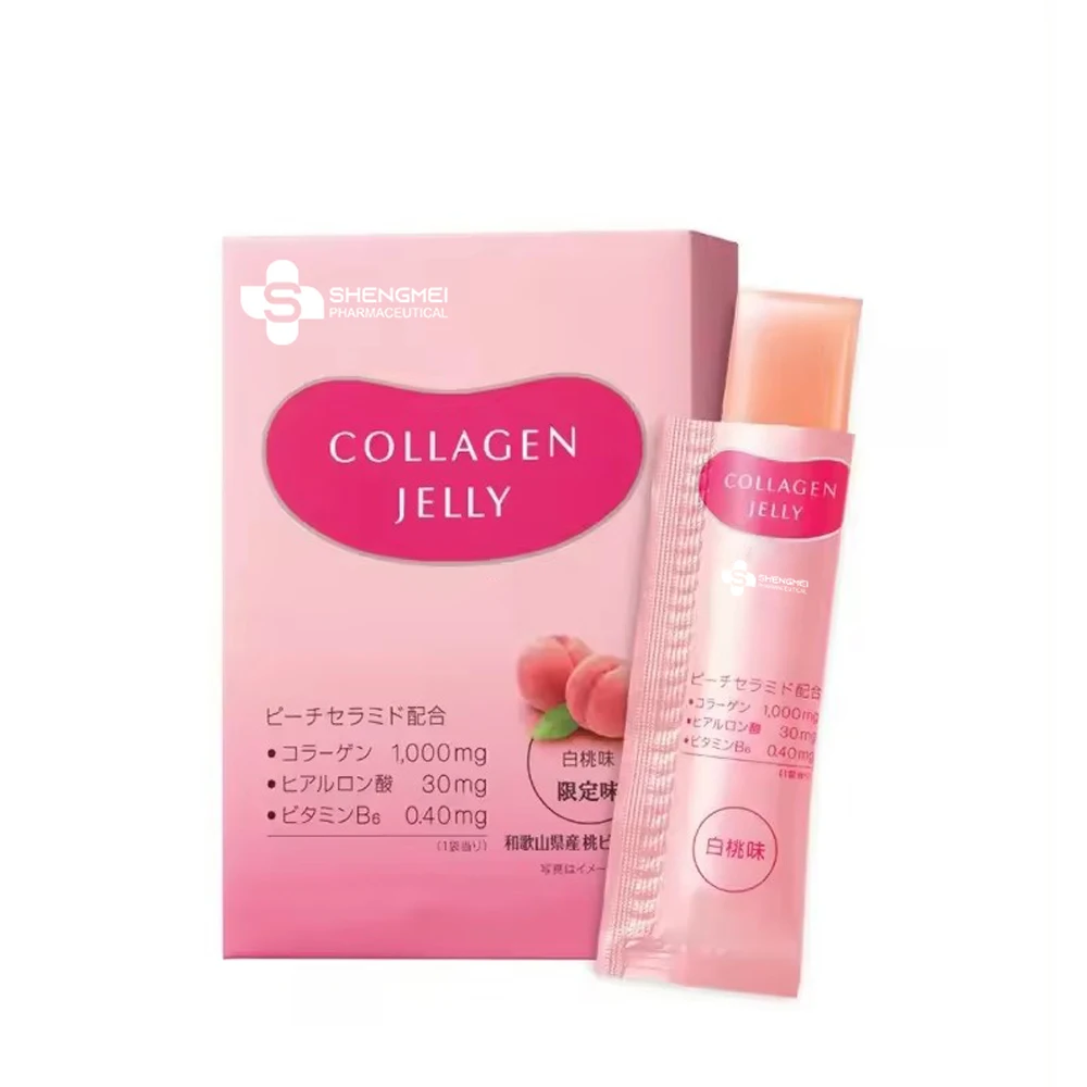 Loss weight collagen jelly gel balloon flower & pear collagen jelly stick collagen jelly with low moq