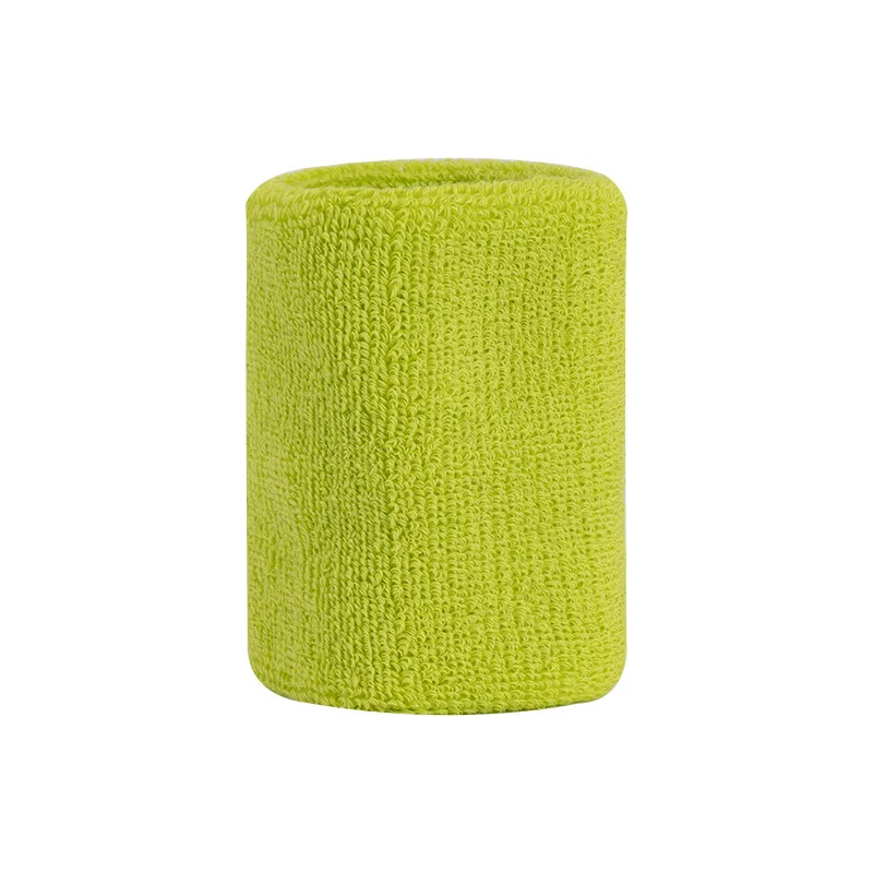 Custom Logo Colorful Tennis Wristbands Towel Moisture Absorbent Wrist Protection Sweatband Tennis Wristbands Wrist Sweatband