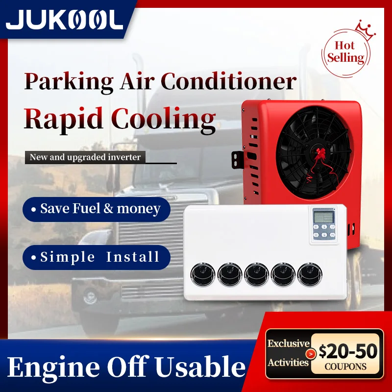 Hot selling 12v truck cooling kit cab air conditioner