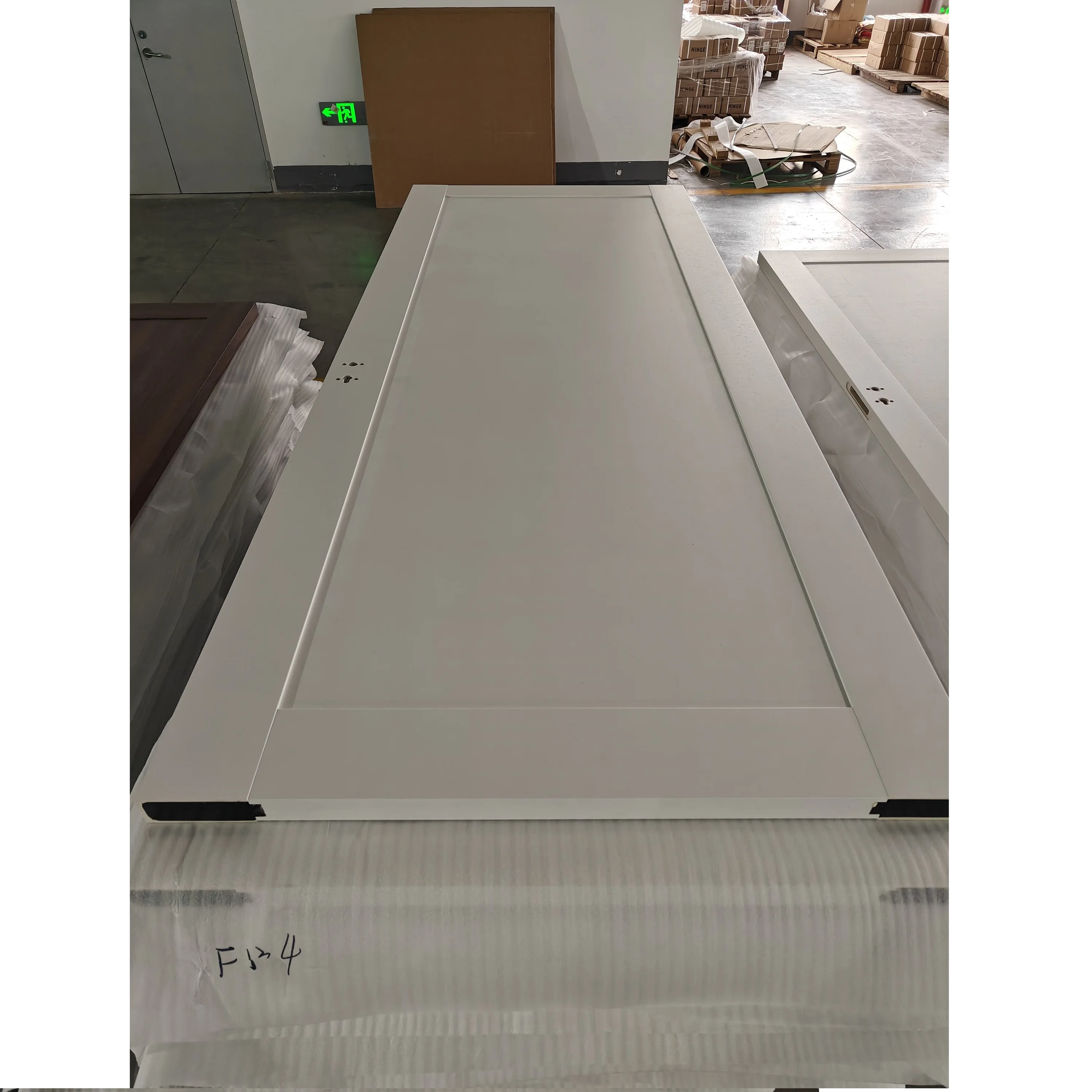 Belson Modern Design WPC Interior Door Factory Price Water Resistant Wpc Assemble Door Daily Production for Saudi Arabia