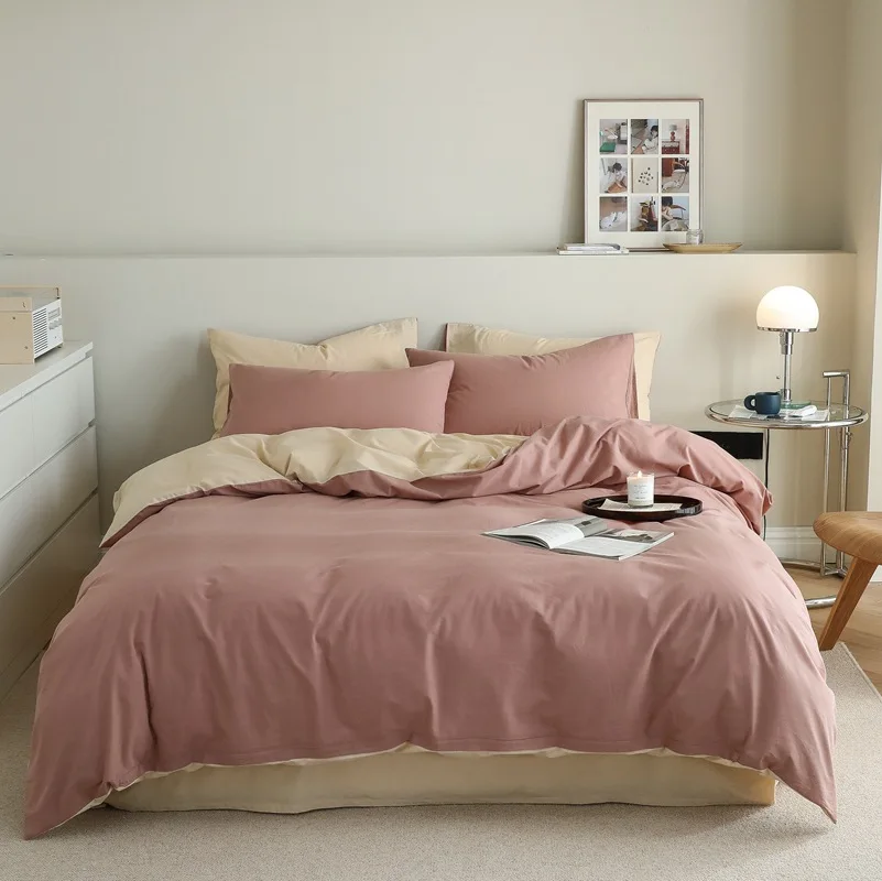 Wholesale Luxury 100% Polyester Fibre  Factory Price Of Duvet Home Bedding Set