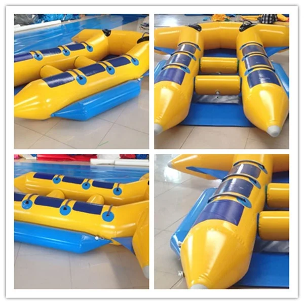 Жесткий ПВХ надувной аквапарк для взрослых надувная трубка в виде летающей рыбы для забавного