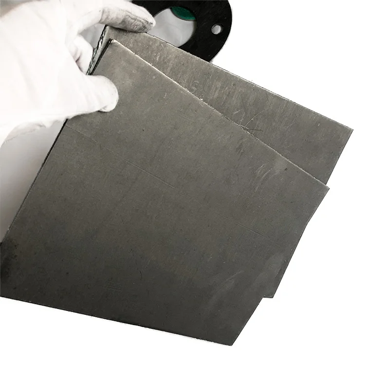 High quality steel wire reinforced non asbestos graphite jointing sheet