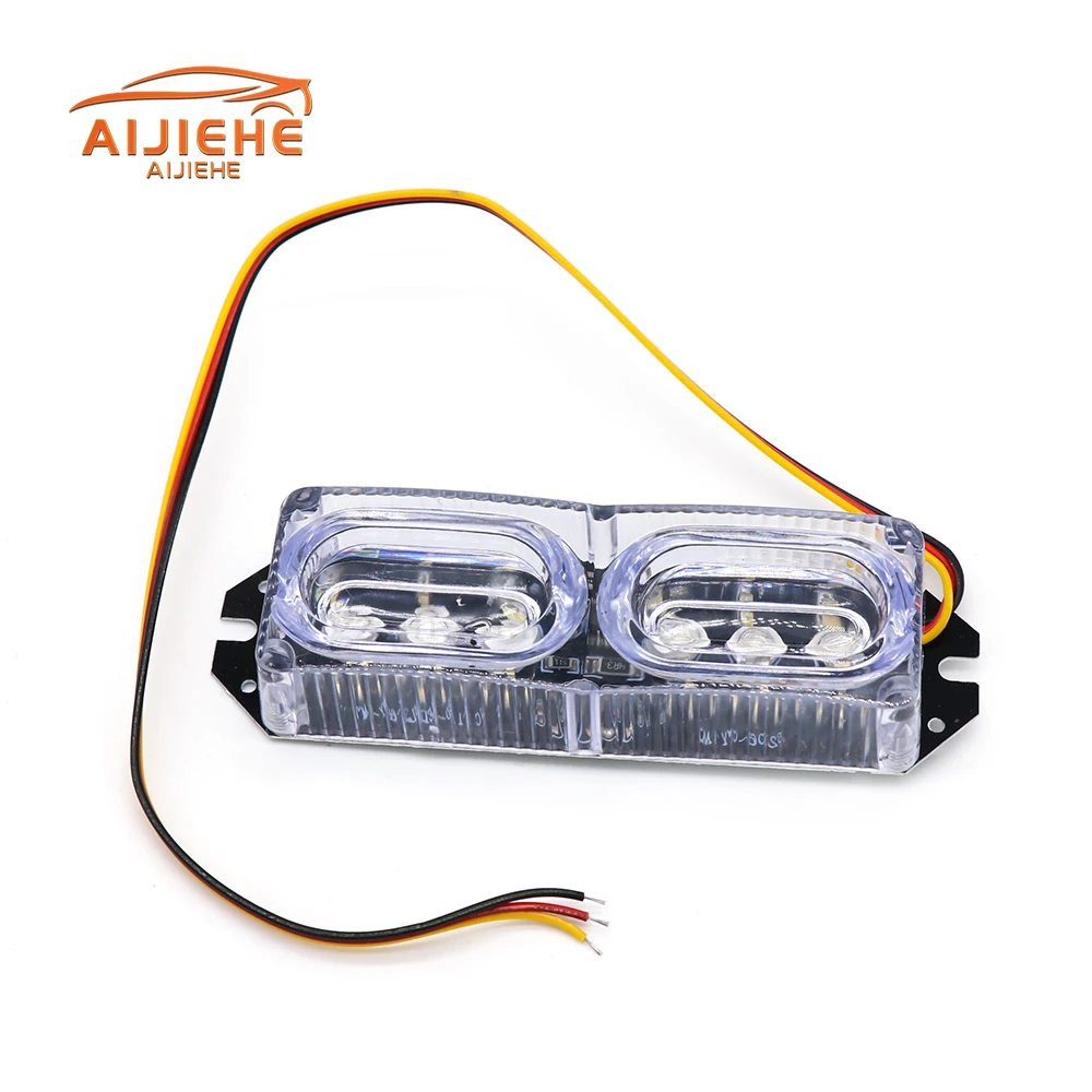 Motorcycle red and blue LED brake light strobe light super bright 12V decorative tail light