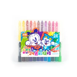 24 36 colors soft pastel set fancy crayons in bulk non toxic