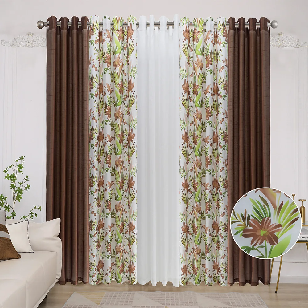 Cheap Price Ready Made Curtains Thermal Heavy Window Curtains for the House