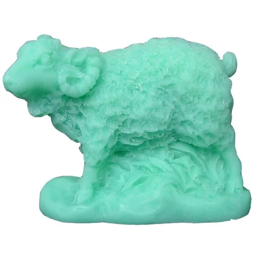 Boowan Nicole Handmade CraftAnimals Sheep Goat Lamb Silicone Soap Cake Candle Mold For Soap Making