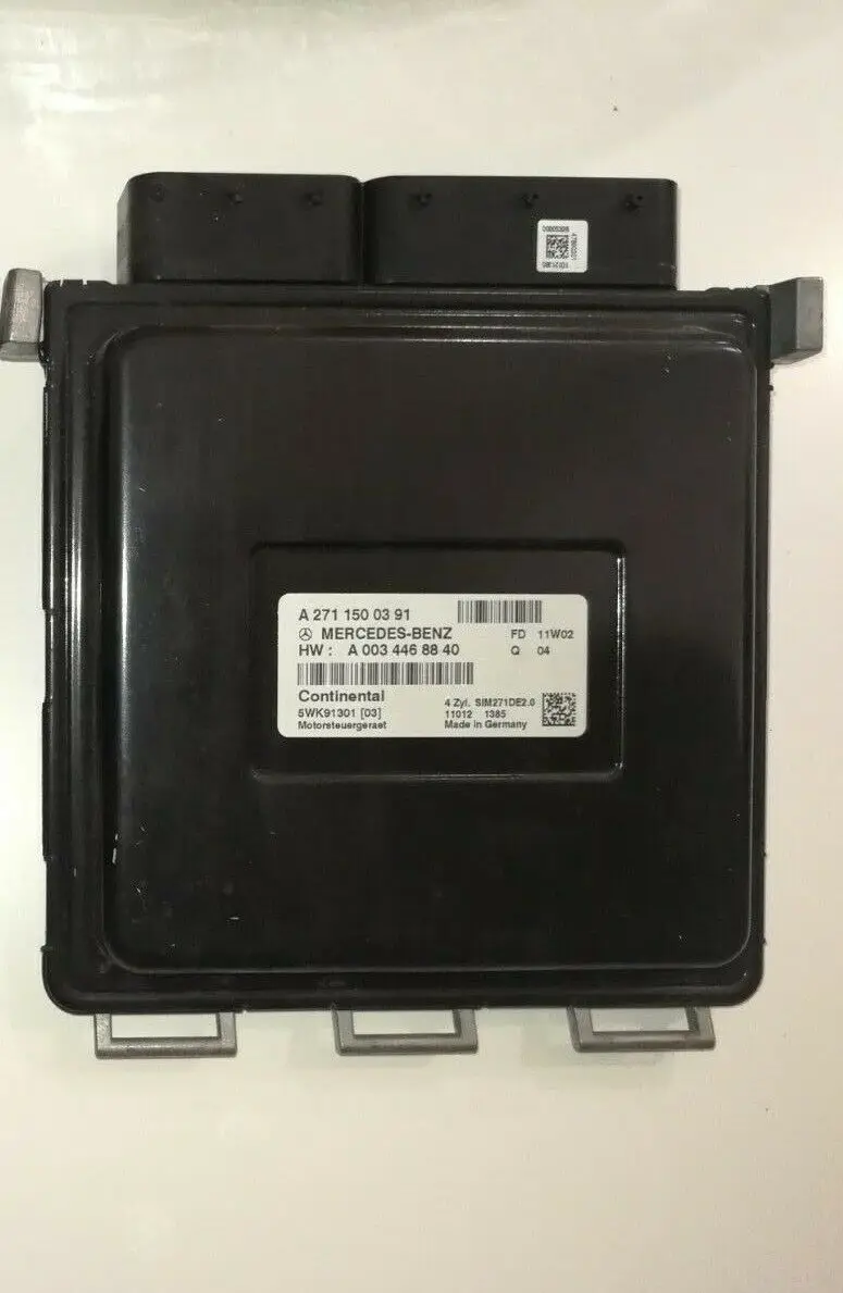 FIT FOR Mercedes-Benz C W204 2011 Petrol Engine control unit module ECU 115kW VLM1133 A2711500391 A0034468840