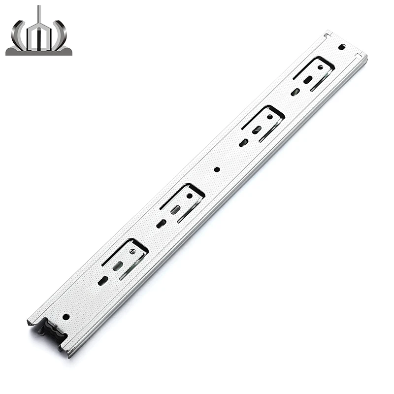 RENXING bayonet dtc rail 3 fold channel ball bearing drawer slide drawer track drawer guides rail
