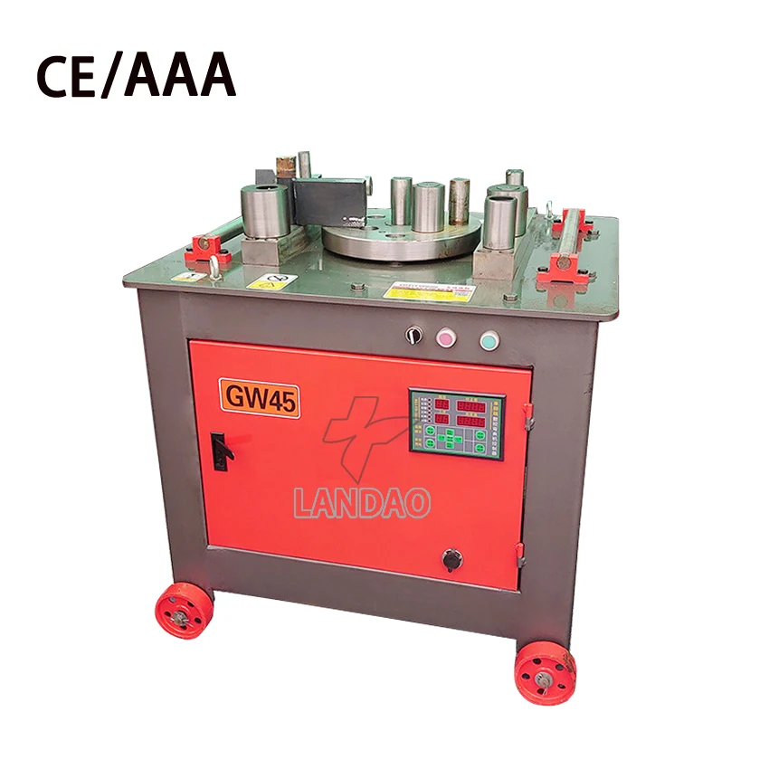 Heavy Duty GW50 Manual Rebar Bending Machine Steel Rod Bender