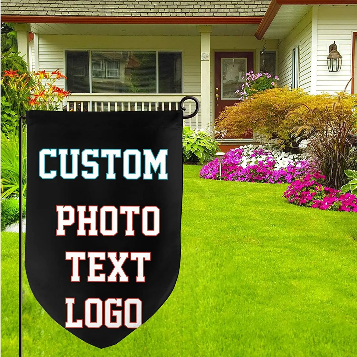  Custom Flag Double Side Garden Weather Resistant Personalized Your Own With