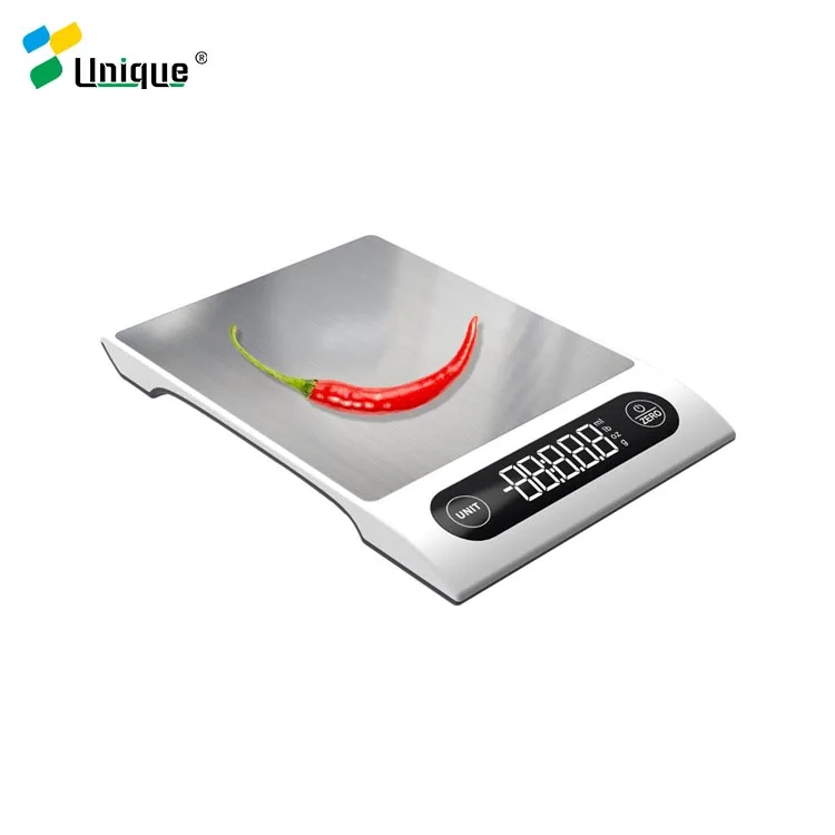 china hot sale 5KG stainless steel electronic digital smart weighing kitchen scale precision food scale