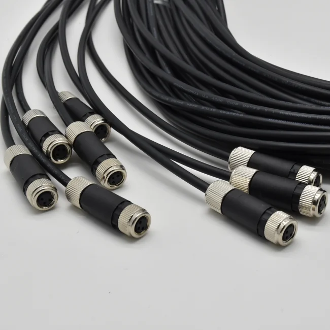 M8 IP67 винт 3pin гнездовой разъем подключения кабеля водонепроницаемый разъем