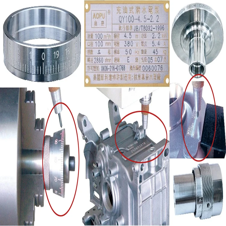High Configuration Vin Chassis Number  Dot Peen Stamping Machine