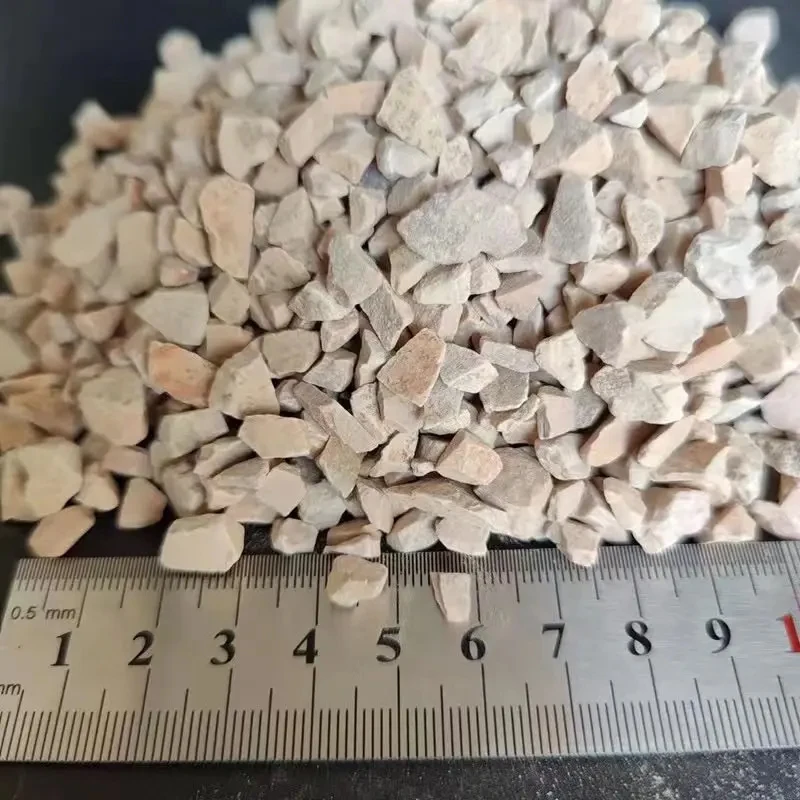 Factory Supply Natural White Zeolite Particle Water Treatment Clay with SiO2 Composition for Water Filters