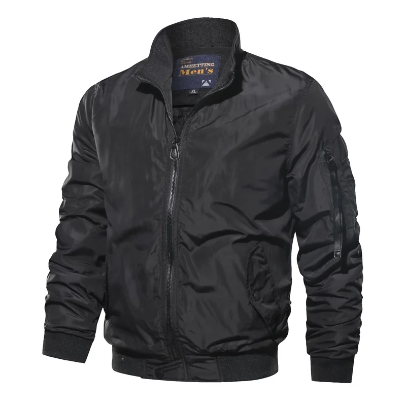 
Plus Size Winter Windbreaker Padding Men bomber Coat jacket 
