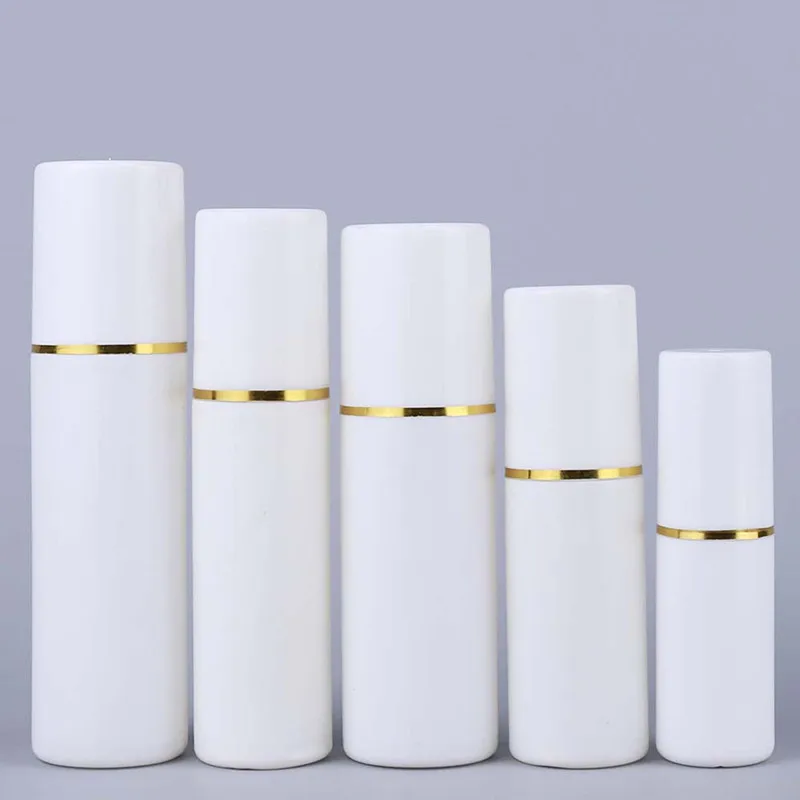 Factory wholesale  white 100ml spray bottle  cosmetics white thickened plastic 120ml mist spray bottle