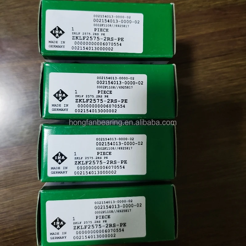 ZKLF2575 ZKLF2575-2RS Double Row Axial Thrust Angular Contact Ball Screw Support Bearing