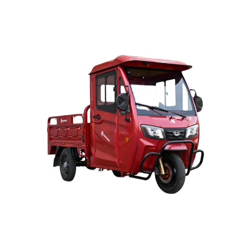 2023 полу закрытой кабиной с свинцово-кислотная батарея Электрический 3 колеса трехколесный велосипед