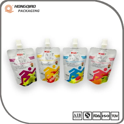 Gravure printing stand up pouch with window packaging plastic nylar bags for food storage Resealable Aluminium Foil Plastic bag