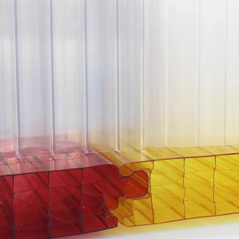 Manufacturer polycarbonate sunshine skylight sheet polycarbonate hollow sheet for car parking shade