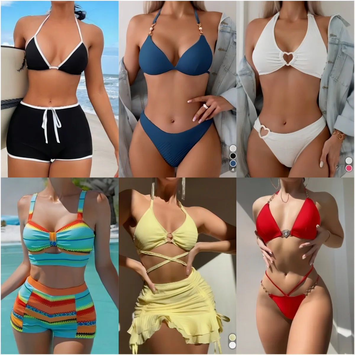 Apparel Mix Bundle Wholesale Women Tops Swimsuit Bale Bikini Assorted Dress Bulk Ropa packaging random stock clothes