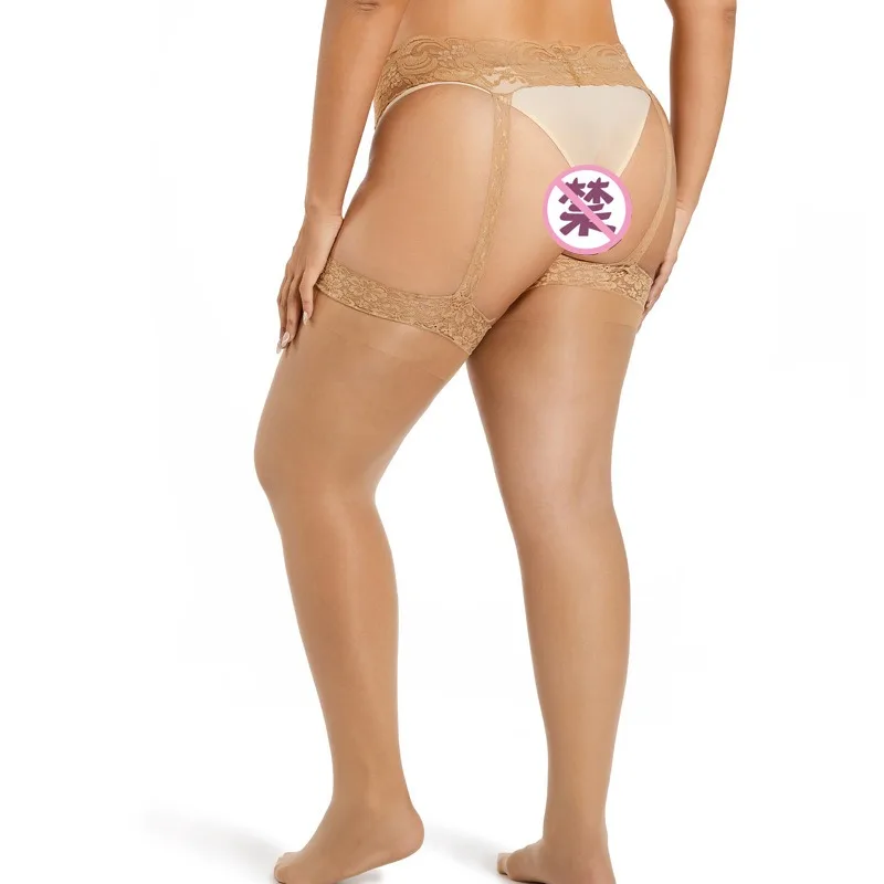 Arbitrary cut anti-hook wire non-stripping durable high quality elastic ultra-thin lace panties for female sex dressing